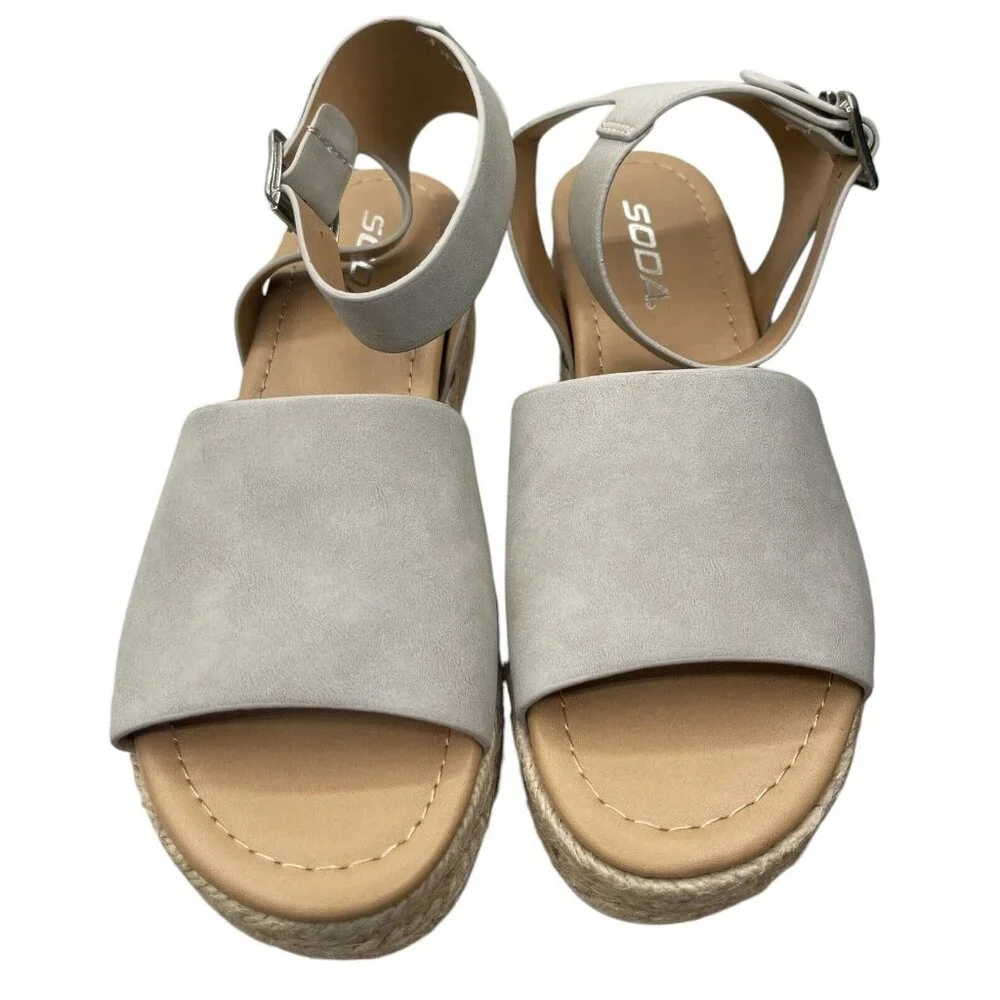 Soda Womens Sandals‎ Size 6 2